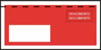 ELCO Pochettes pour documents Quick Vitro C6/5 gauche rouge / paquet de 250 pcs. - toolster.ch