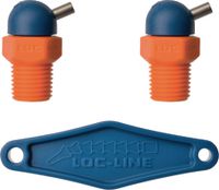 LOC-LINE Hochdruckdüsen  HPT CT 1/4" 72061 / Ø 1.6 mm, L 6.35 mm - 2 Stück - toolster.ch