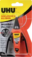 UHU Sekundenkleber 3 g, Präzision - toolster.ch