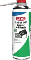 CRC Dissolvant d'étiquettes Label Off Super + Brush 250 ml, avec enregistrement K3 NSF - toolster.ch