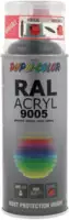 DUPLI-COLOR Acryllack  glänzend RAL 9005 / Tiefschwarz / 400 ml - toolster.ch