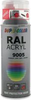 DUPLI-COLOR Acryllack  seidenmatt RAL 9005 / Tiefschwarz / 400 ml - toolster.ch