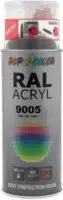 DUPLI-COLOR Acryllack  matt RAL 9005 / Tiefschwarz / 400 ml - toolster.ch