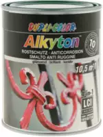 DUPLI-COLOR Alkyton Rostschutzlack 4-in-1 RAL-Farbton 750 ml, RAL 6005 Moosgrün glzd. - toolster.ch