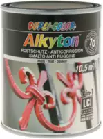 DUPLI-COLOR Peinture antirouille Alkyton 4-en-1 teinte RAL 750 ml, RAL 9005 noir foncé mat - toolster.ch