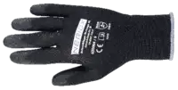 NERIOX Polyester-Strickhandschuhe Worker, schwarz 9 / Pack à 12 Paar - toolster.ch