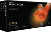 MERCATOR MEDICAL Einweg-Nitril-Handschuhe MERCATOR gogrip orange L - toolster.ch