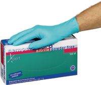 SEMPERGUARD Einweg-Nitril-Handschuhe  PF Xpert, in Dispenserbox zu 100 Stück L (8-9) - toolster.ch