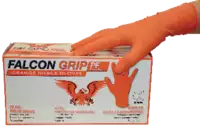 FALCON Einweg-Nitril-Handschuh Falcon Grip Hi-Vis