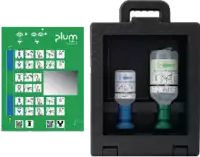 PLUM Augenspülstation iBox2, pH Neutral 200ml / NaCl 500ml - toolster.ch