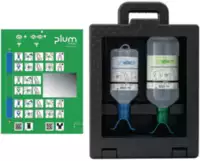 PLUM Augenspülstation Duo iBox2 pH Neutral 500ml / NaCl 1000ml - toolster.ch