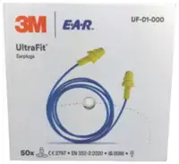 EAR Bouchons de protection auditive 3M Ultrafit Boîte de distribution de 50 paires - toolster.ch