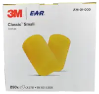 EAR Bouchons prot. audit. 3M  Classic™ Small p. conduits aud. étroits, 250 p. - toolster.ch