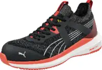 PUMA Chaussures de sécurité S1PS  Turbo Blk/Red Low 39 - toolster.ch