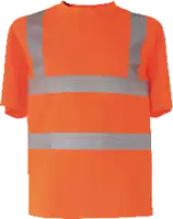 ESKON T-shirt de sécurité broken reflective, orange, L - toolster.ch