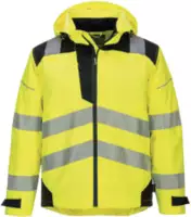 PORTWEST PW3 Warnschutz Regenjacke Exreme PW360 gelb/schwarz XXXL - toolster.ch