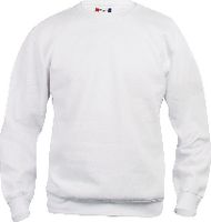CLIQUE Sweat-Shirt  Basic Roundneck 021030 / weiss L - toolster.ch