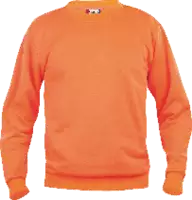 CLIQUE Sweat-Shirt  Basic Roundneck 021030 / warnschutz-orange M - toolster.ch