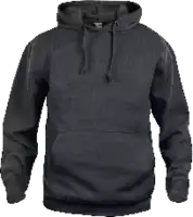 CLIQUE Basic Hoody  021031 anthrazit meliert L - toolster.ch