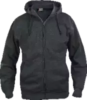 CLIQUE Basic Hoody Full Zip  021034 anthrazit meliert L - toolster.ch