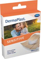 DERMAPLAST Pflaster DermaPlast® Sensitive Wundschnellverband  zuschneidbar 8 x 10 cm, 1 Packung à 10 Stück - toolster.ch