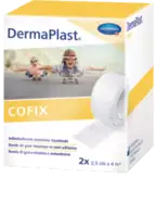 DERMAPLAST Selbsthaftende Binde DermaPlast® CoFix 4 m x 2.5 cm 1 Packung à 2 Stück - toolster.ch