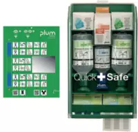 PLUM Erste Hilfe Station mit Augenspülung QuickSafe Food Industry - toolster.ch