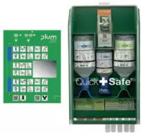PLUM Station de premiers secours avec lavage oculaire QuickSafe Chemical Industry - toolster.ch