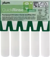 PLUM Augenspüllösung  QuickRinse Sterile 5 x 20 ml - toolster.ch