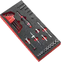 FACOM Modul Sechskant-Steckschlüsselsatz 1/4" MODM.R161-36 - toolster.ch