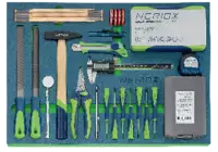 NERIOX Modul Universal-Werkzeugset 564 x 395 x 30 mm, 149-teilig - toolster.ch
