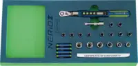 NERIOX Modul Drehmomentschlüssel 188 x 395 x 30 mm, 19-teilig - toolster.ch