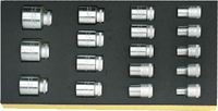 STAHLWILLE TCS Jeu clés douilles six pans 1/2" TCS 52/17 / 6-32 mm - toolster.ch