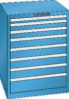 LISTA Schubladenschrank 36x36E, 8 Schubladen H 850 - lichtblau RAL 5012 - toolster.ch LISTA Schubladenschrank 36x36E, 8 Schubladen H 850 - lichtblau RAL 5012 - toolster.ch