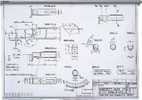 TEKUSA Zeichnungshalter Wandmodell mit Auslöser 500 mm - toolster.ch TEKUSA Zeichnungshalter Wandmodell mit Auslöser 500 mm - toolster.ch