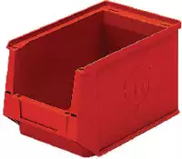 UTZ Lagersichtbehälter -SILAFIX, 4 / rot - toolster.ch