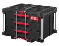 MILWAUKEE Aufbewahrungskoffer  PACKOUT mit 3 Schubladen, 560 x 410 x 360 mm - toolster.ch