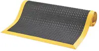 NOTRAX Anti-Ermüdungsmatte Cushion Flex® 489 910 mm x 2.1 m / gelb-schwarz - toolster.ch