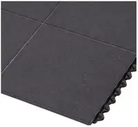NOTRAX Anti-Ermüdungsmatte Cushion Ease Solid™ 556 910 mm x 910 mm / schwarz - toolster.ch