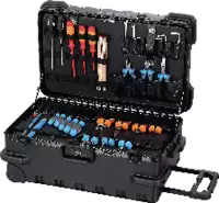 HEPCO+BECKER Fahrbarer Werkzeugkoffer Chicago-Case 5540 - toolster.ch