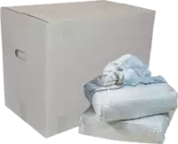Baumwoll-Putzlappen Trikot weiss, 25 kg (5x5 kg) - toolster.ch