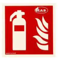 K.A.B. Pictogramme d'extincteur 100 x 100 mm - toolster.ch