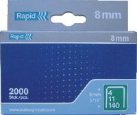 RAPID Klammern 8 mm / in Schachtel zu 2000 Stk. - toolster.ch