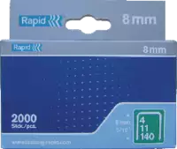 RAPID Klammern 6 mm / in Schachtel zu 2000 Stk. - toolster.ch