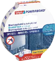 tesa® Montageband  POWERBOND Spiegel 19 mm x 5 m - toolster.ch