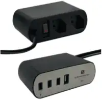 SCHÖNENBERGER Steckdosenleiste PowerHub 35W PD 2300 W / 120 x 71 x 45 mm - toolster.ch