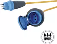 STEFFEN Industrie-Verlängerungskabel EPR-PUR 10 m, T13, orange, 3 x 1.5 mm2 (IP55) - toolster.ch