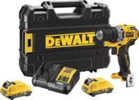 DeWalt Perceuse-visseuse sans fil DCD701D2-QW, 12 V, 2 x 2.0 Ah - toolster.ch