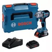 BOSCH Boulonneuse sans fil GDS 18V-450 HC, 2 × 18 V 4.0 Ah + L-Boxx - toolster.ch