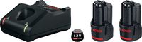 BOSCH Akku-Starterset clic & go 2x 12V 3.0Ah + GAL 12V-40 - toolster.ch BOSCH Akku-Starterset clic & go 2x 12V 3.0Ah + GAL 12V-40 - toolster.ch